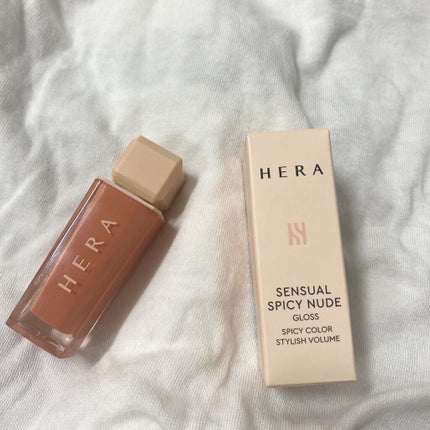 センシュアルスパイシーヌードグロス/HERA/リップグロスを使ったクチコミ(2枚目)
