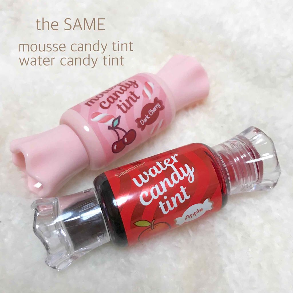 ムース キャンディー ティント/the SAEM/リップティントを使ったクチコミ(1枚目)