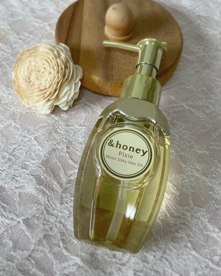 アンドハニー ピクシー モイストシルキー ヘアオイル3.0/&honey/ヘアオイルを使ったクチコミ(1枚目)