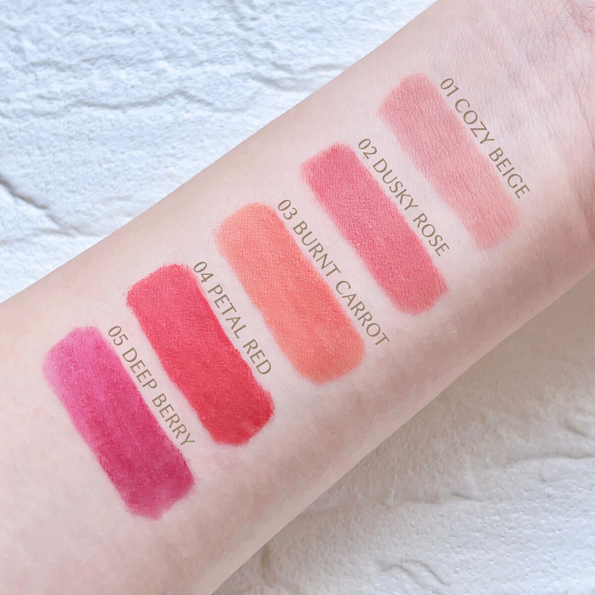 シアーマットリキッドリップ/thim/口紅を使ったクチコミ(4枚目)