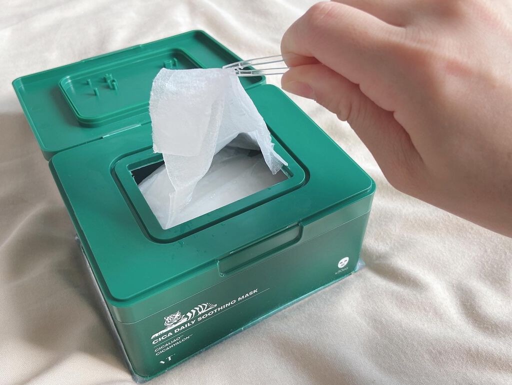 CICA デイリースージングマスク/VT/シートマスク・パックを使ったクチコミ（1枚目）