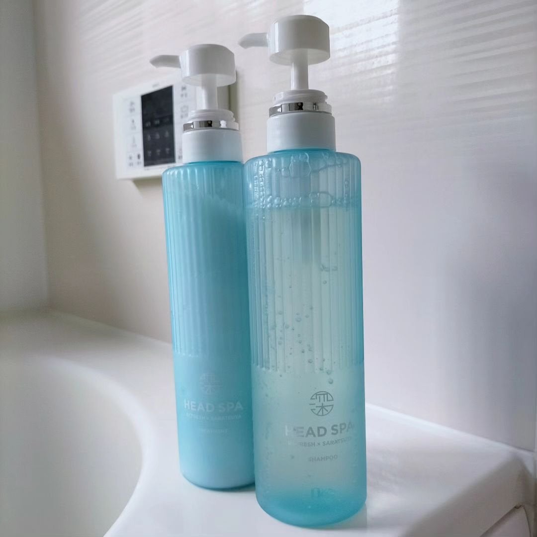 リフレッシュ × さらつや シャンプー/トリートメント/h&s/市販シャンプーを使ったクチコミ(1枚目)