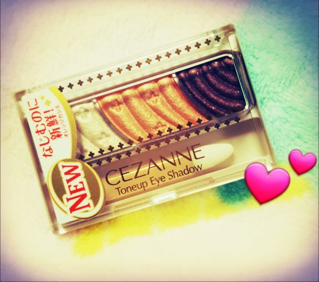 トーンアップアイシャドウ/CEZANNE/アイシャドウパレットを使ったクチコミ(1枚目)