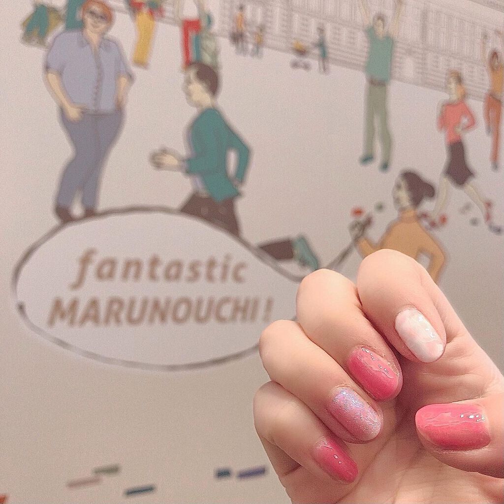 ジェルネイル（ライト対応）/セリア/ジェルネイルを使ったクチコミ（2枚目）