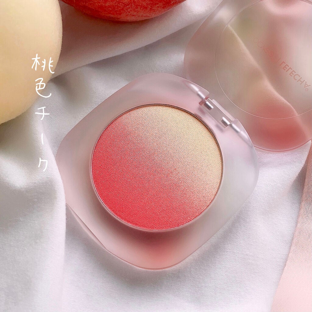 Gradient Peach Blush/Joocyee/パウダーチークを使ったクチコミ(2枚目)