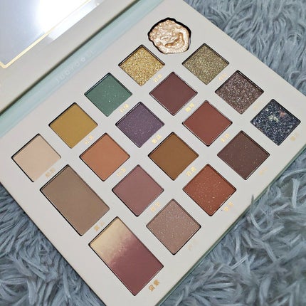 敦煌博物館限定 20色アイシャドウパレット/JUDYDOLL/アイシャドウパレットを使ったクチコミ(2枚目)