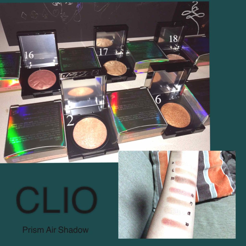 プリズム エアー シャドウ/CLIO/単色アイシャドウを使ったクチコミ（1枚目）