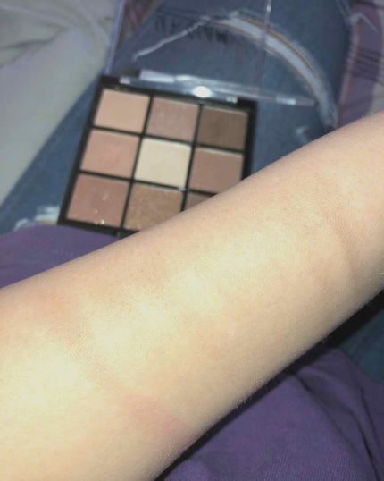 UR GLAM BLOOMING EYE COLOR PALETTE/U R GLAM/アイシャドウパレットを使ったクチコミ(3枚目)
