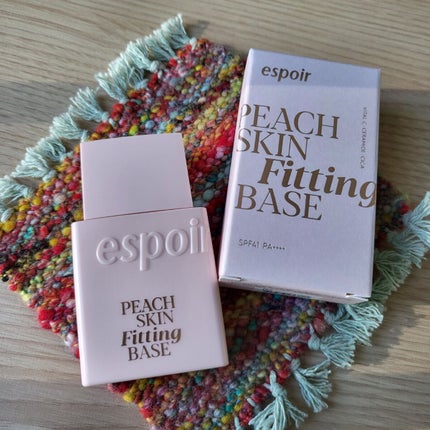 ピーチスキンフィッティングベース/espoir/化粧下地を使ったクチコミ(1枚目)