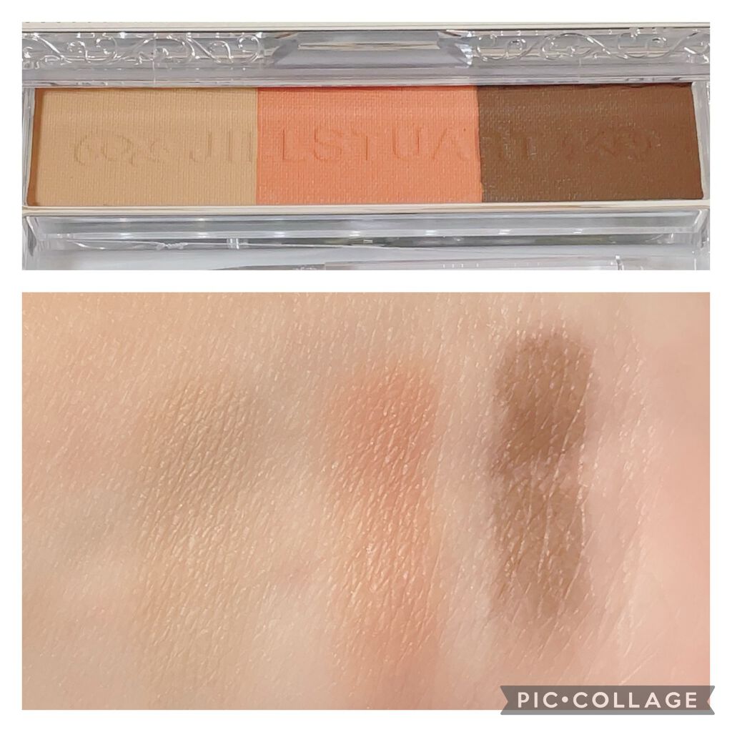 ジルスチュアート ニュアンスブロウパレット 03 orange shade/JILL STUART/パウダーアイブロウを使ったクチコミ（2枚目）