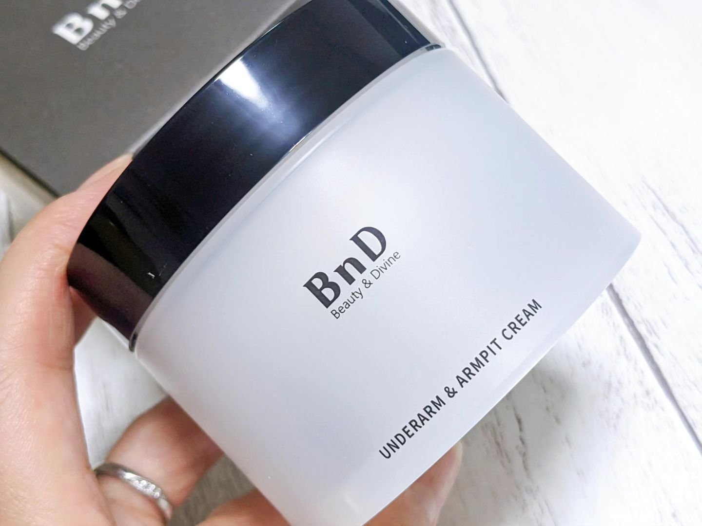 BnDアンダーアームクリーム(ボディクリーム)/BnD/デリケートゾーンケアを使ったクチコミ（2枚目）