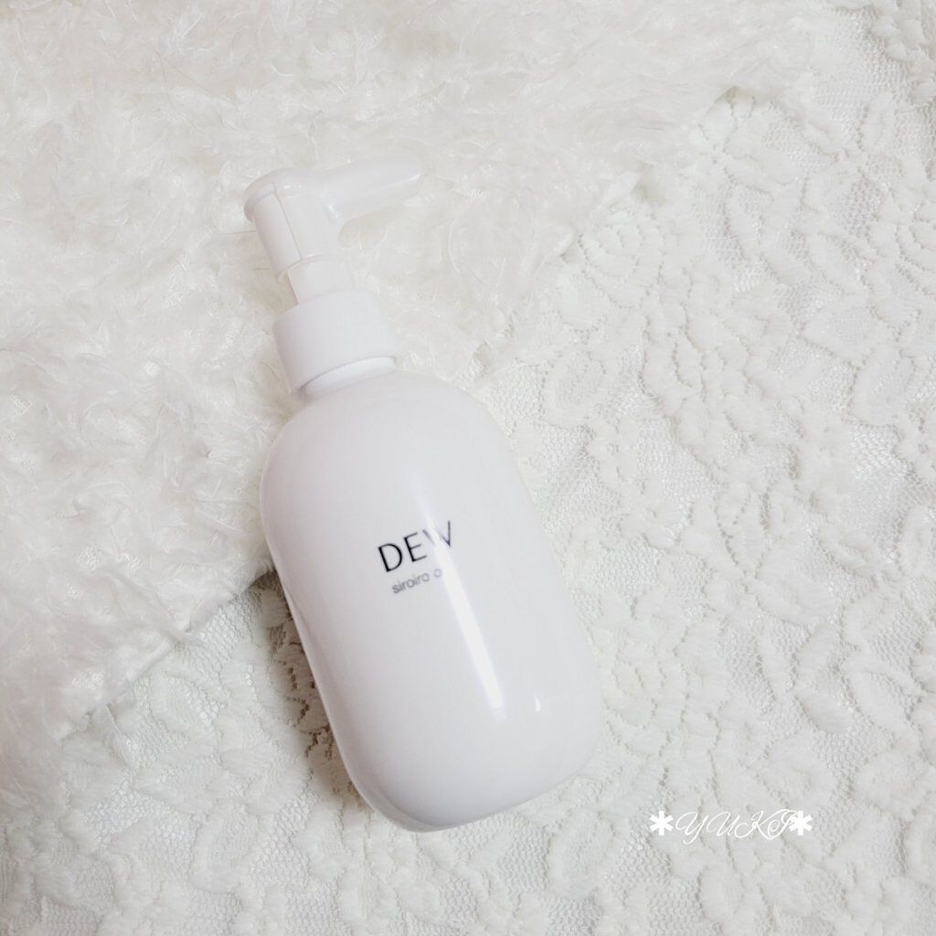 白色オイル/DEW/美容液を使ったクチコミ（1枚目）