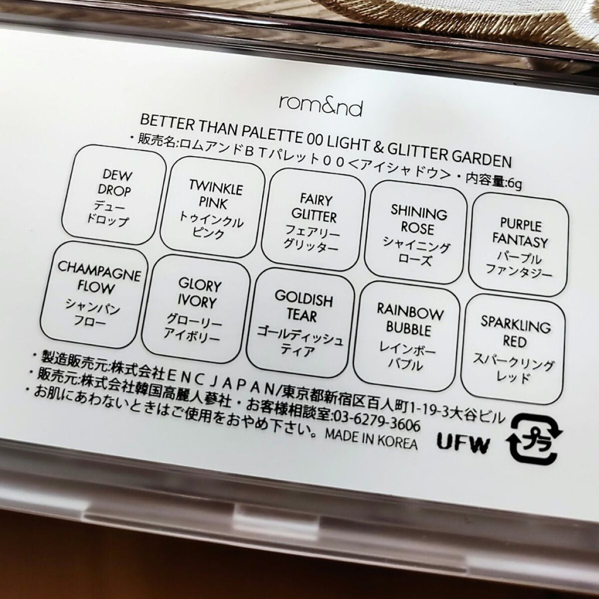 ベターザンパレット/rom&nd/アイシャドウパレットを使ったクチコミ(3枚目)