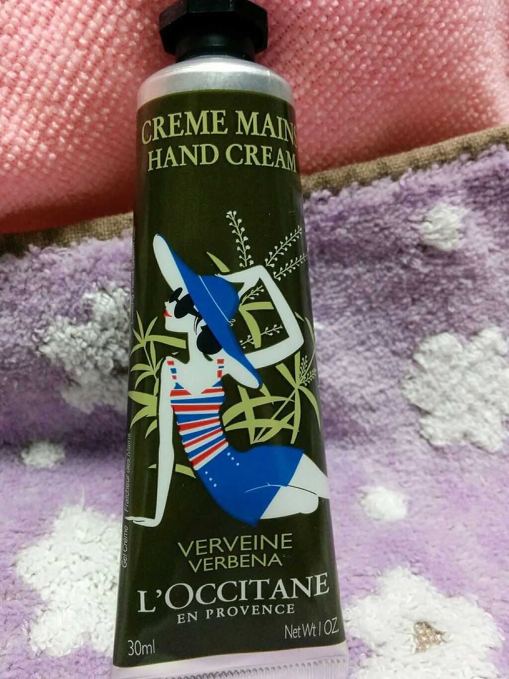 ヴァーベナ アイスハンドクリーム/L'OCCITANE/ハンドクリームを使ったクチコミ(1枚目)