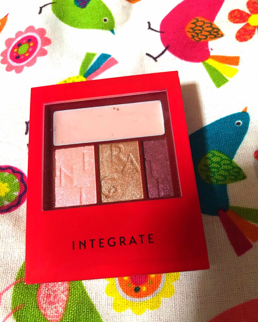 アクセントカラーアイズ CC/インテグレート/アイシャドウパレットを使ったクチコミ(1枚目)