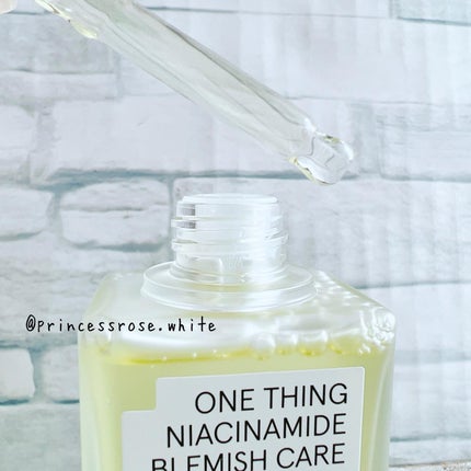 ナイアシンアミドブレミッシュケアセラム/ONE THING/美容液を使ったクチコミ(5枚目)