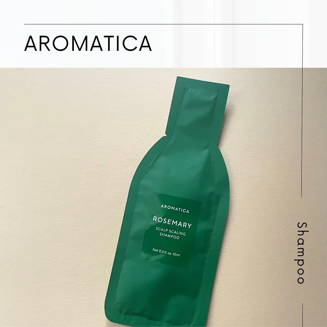 ローズマリースカルプスケーリングシャンプー/AROMATICA/市販シャンプーを使ったクチコミ（1枚目）