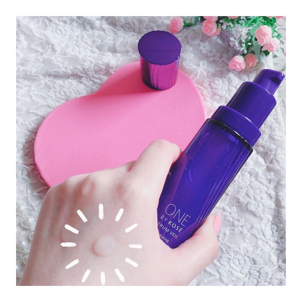 セラム ヴェール ラージサイズ 本体 120ml/ONE BY KOSE/美容液を使ったクチコミ（1枚目）
