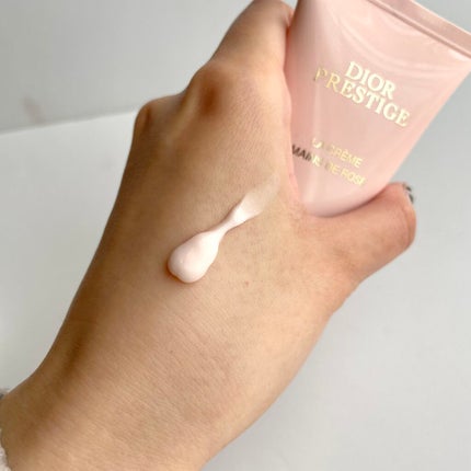 プレステージ ラ クレーム マン ド ローズ/Dior/ハンドクリームを使ったクチコミ(3枚目)