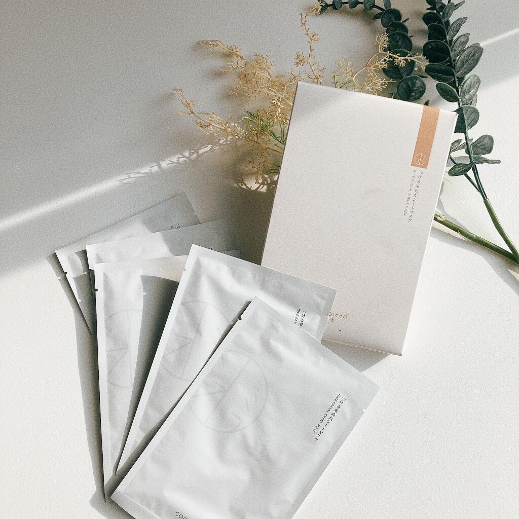 つける米ぬかシートマスク/米一途/シートマスク・パックを使ったクチコミ(6枚目)