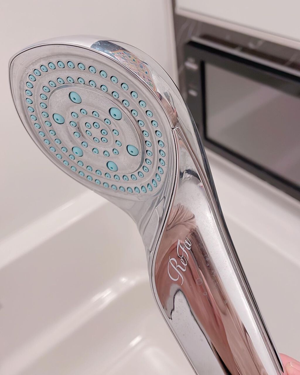 リファ ファインバブルS/ReFa/シャワーヘッドを使ったクチコミ（3枚目）