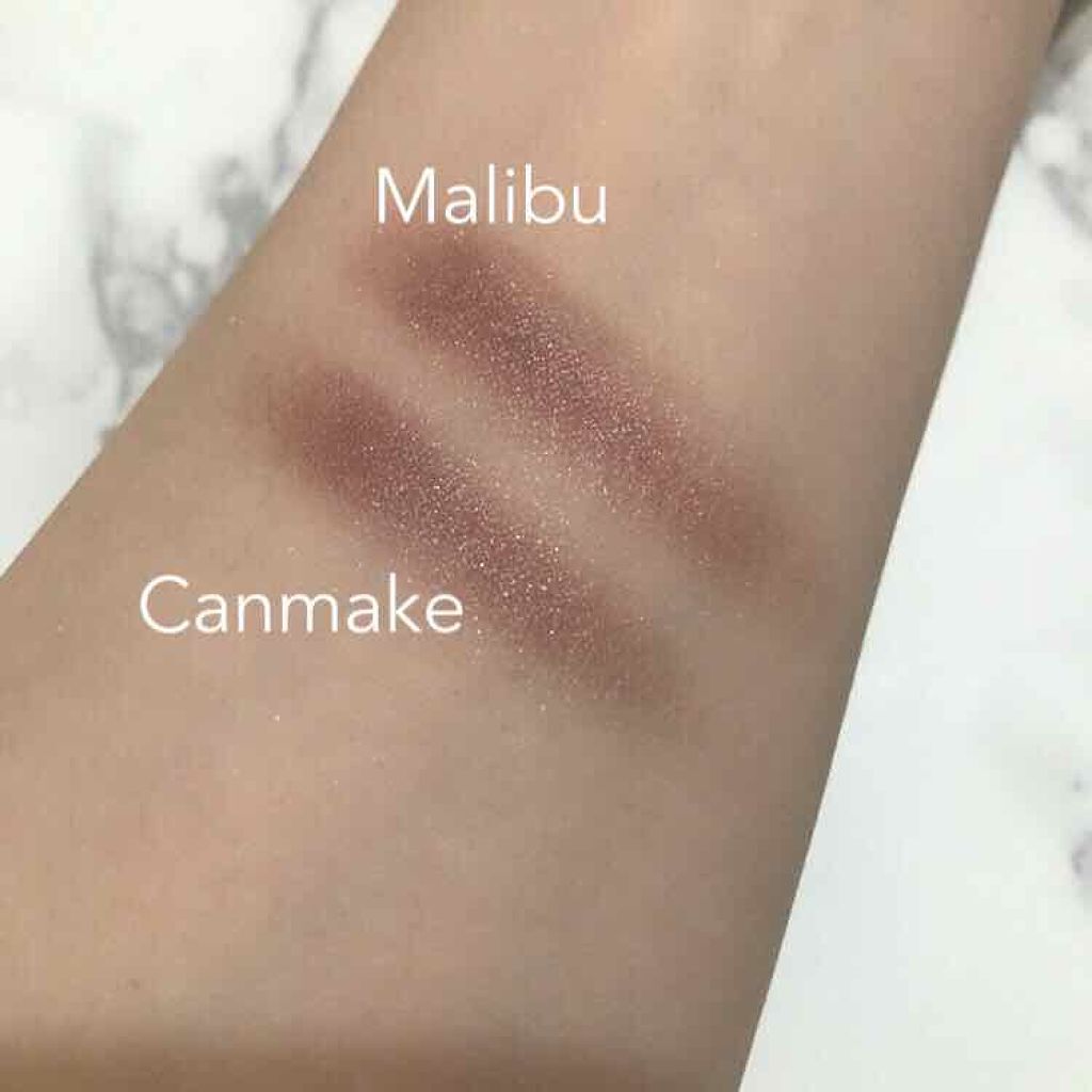 シングルアイシャドウ/マリブビューティー/単色アイシャドウを使ったクチコミ(3枚目)