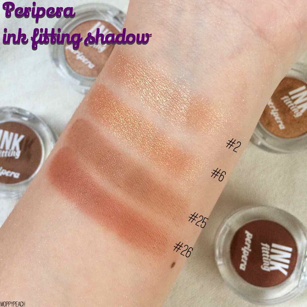 インクフィッティングシャドー/PERIPERA/ジェル・クリームアイシャドウを使ったクチコミ（3枚目）