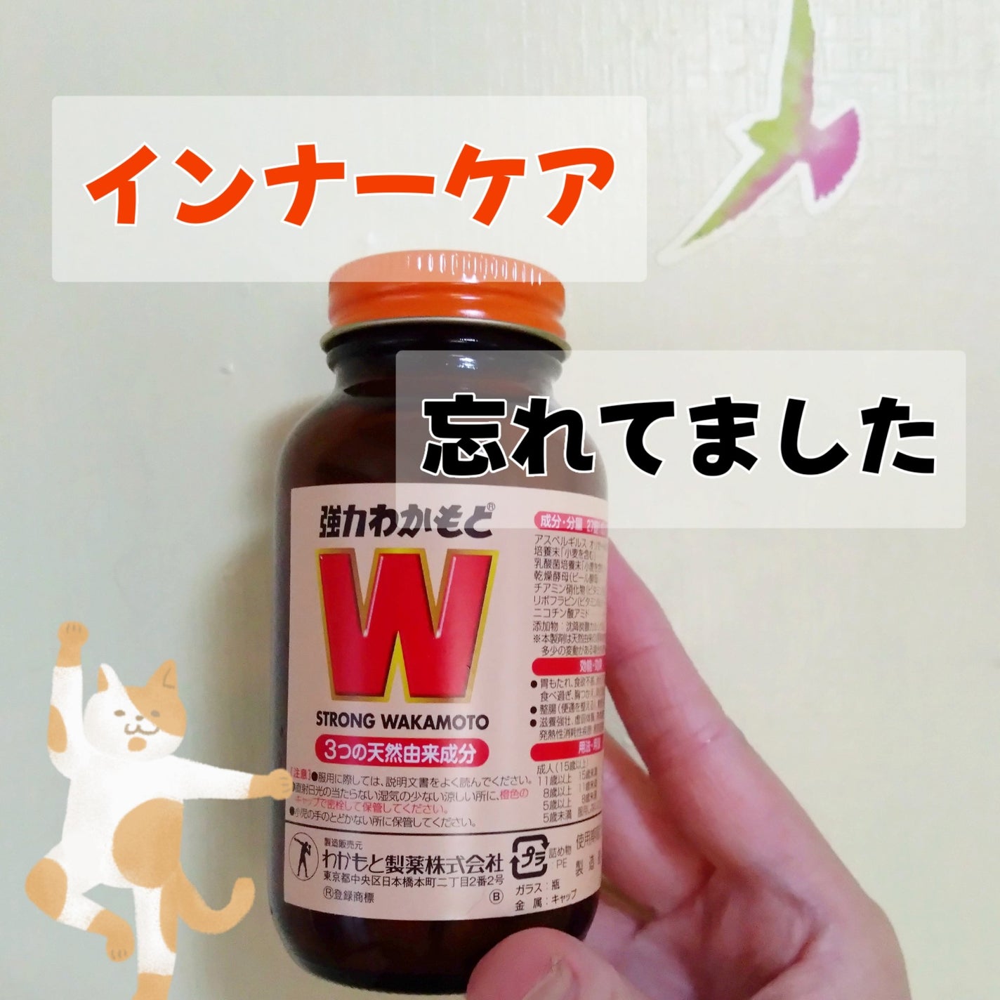 強力わかもと/わかもと製薬/健康サプリメントを使ったクチコミ(1枚目)