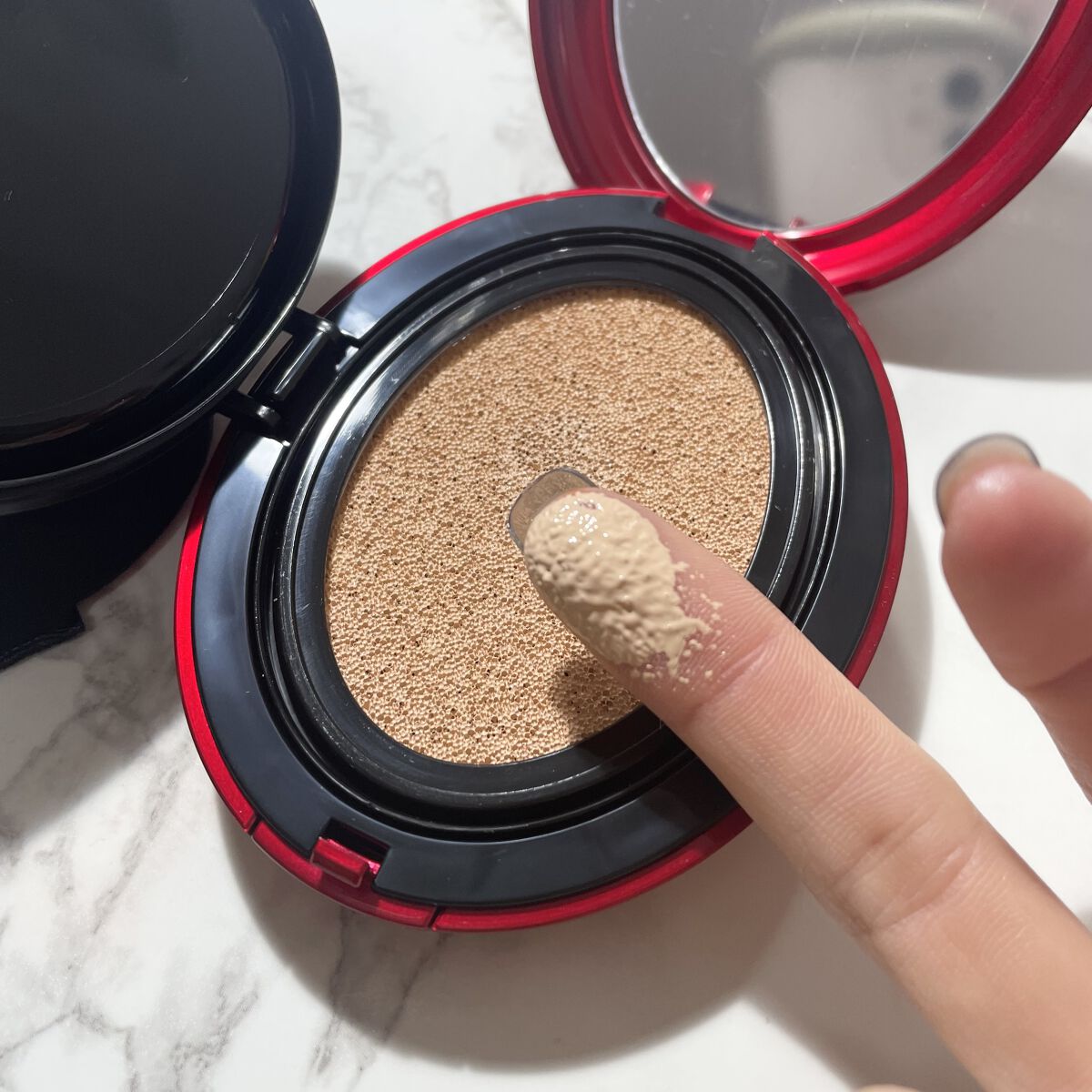 マスク フィット レッド クッション/TIRTIR(ティルティル)/クッションファンデーションを使ったクチコミ（3枚目）