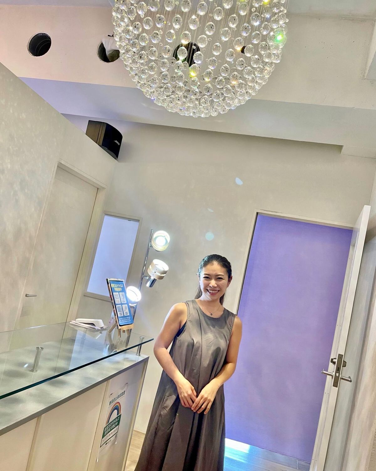 こままりえ@投稿ある方フォロバ✨ on LIPS 「恵比寿にある脚痩せサロンフォーレディへ🦵✨以前お仕事で出会っ..」(1枚目)