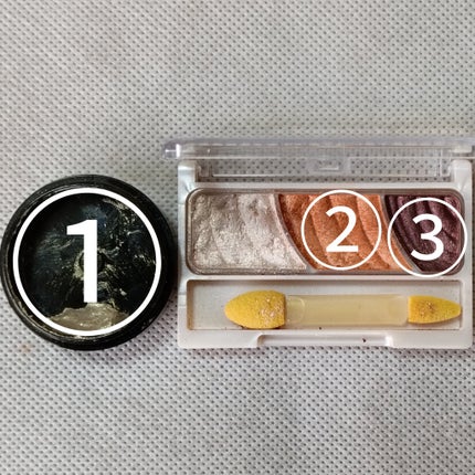 グロウツインカラー/キャンメイク/アイシャドウパレットを使ったクチコミ(4枚目)