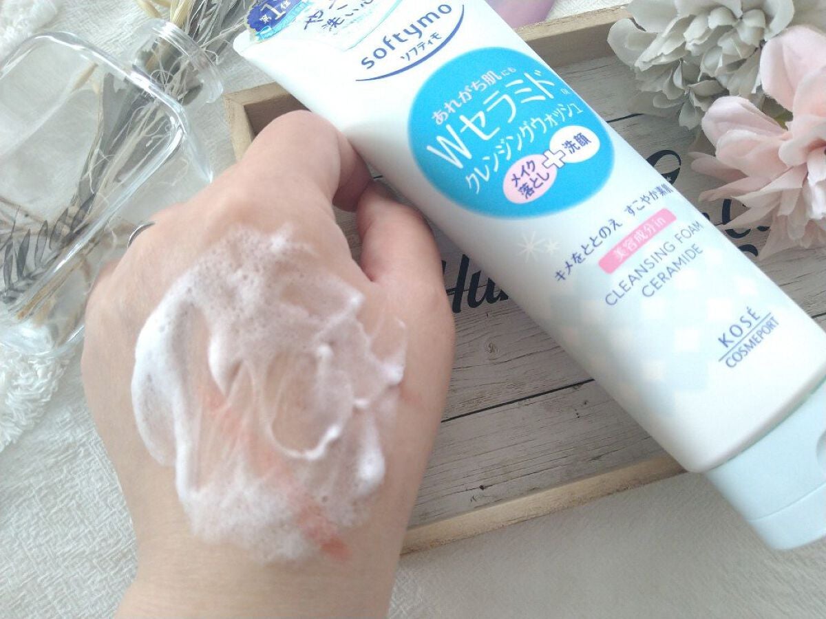ソフティモ クレンジングウォッシュ (セラミド)/ソフティモ/洗顔フォームを使ったクチコミ(4枚目)