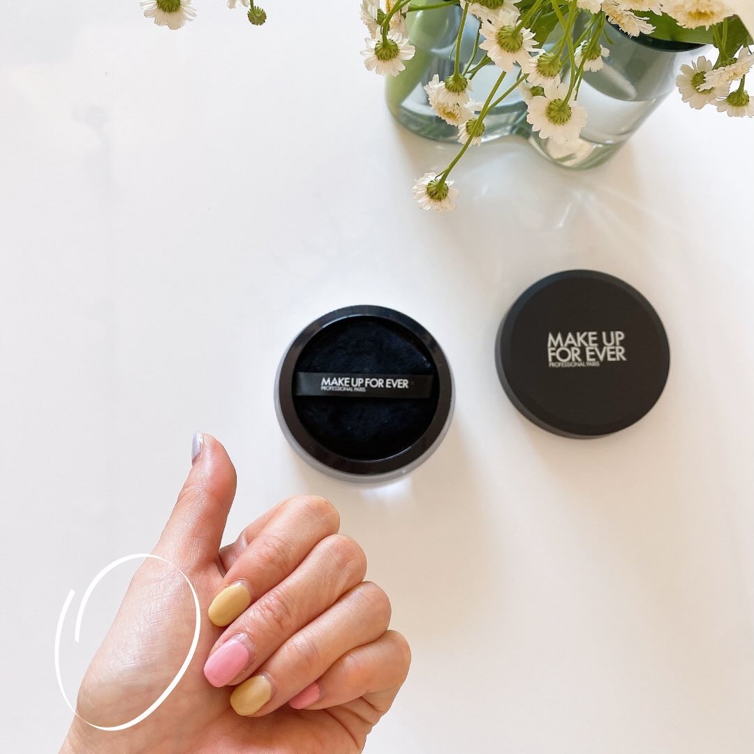 HD スキン セッティングパウダー 0.3 /MAKE UP FOR EVER/ルースパウダーを使ったクチコミ（2枚目）