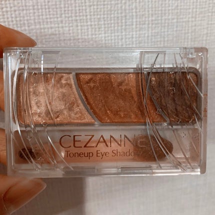 トーンアップアイシャドウ/CEZANNE/アイシャドウパレットを使ったクチコミ(1枚目)