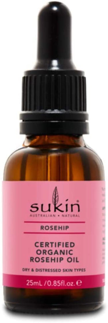 Sukin Certified Organic Rosehip Oil