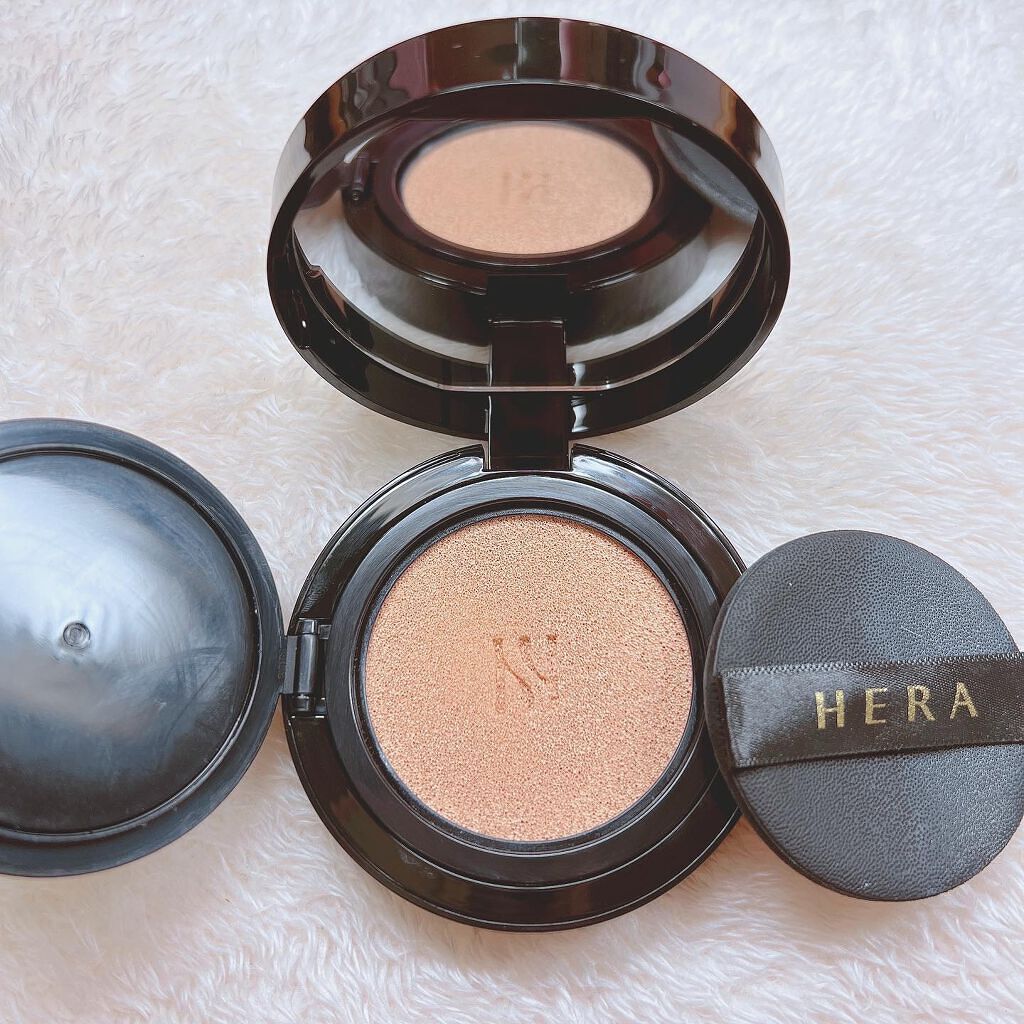 ブラック クッション 17N1 アイボリー/HERA/クッションファンデーションを使ったクチコミ（3枚目）