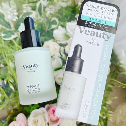 ヴィーガン カラーファンデーション/Veauty by THE_B/リキッドファンデーションを使ったクチコミ(1枚目)