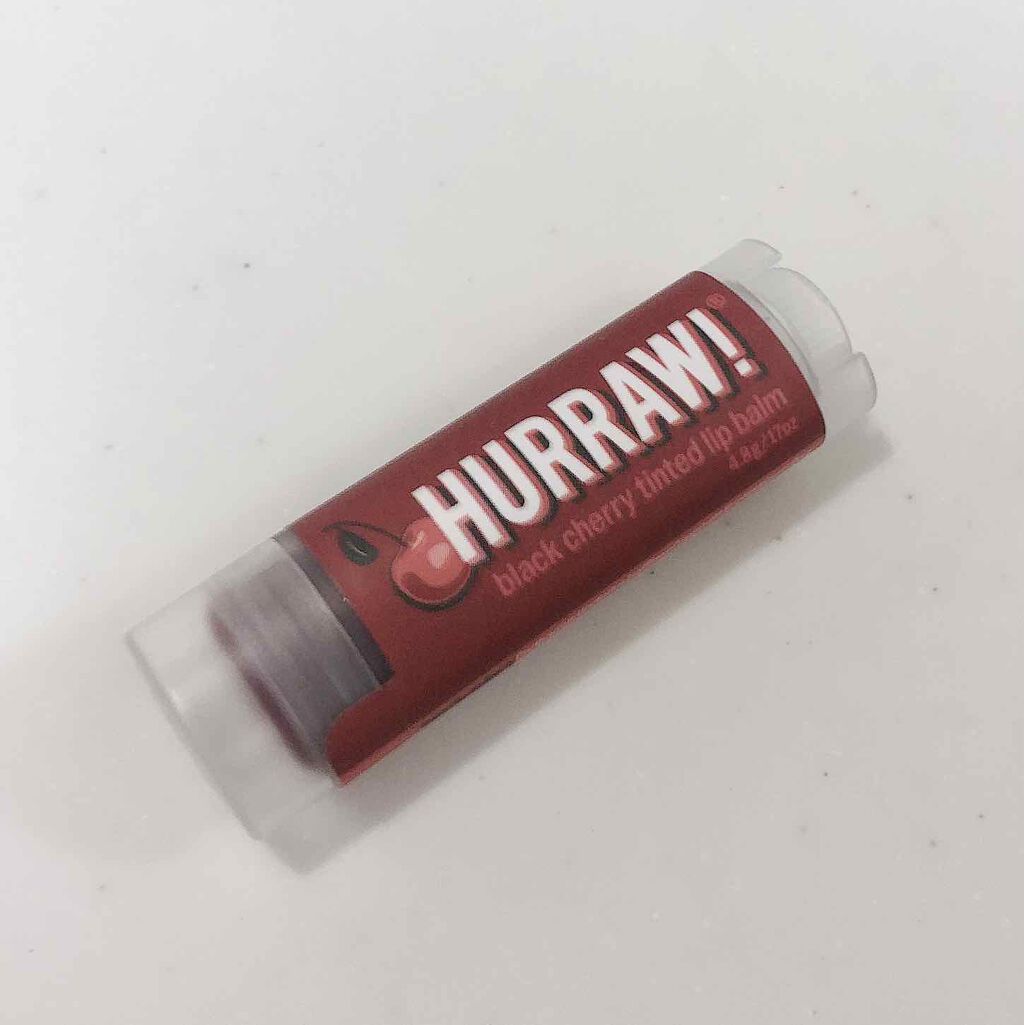 ハーロウ! バーム ブラックチェリー（色つき）/ハーロウ! バーム/リップバームを使ったクチコミ（1枚目）
