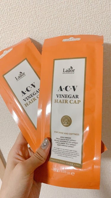 ACV VINEGAR HAIR CAP /La'dor/アウトバストリートメントを使ったクチコミ（1枚目）