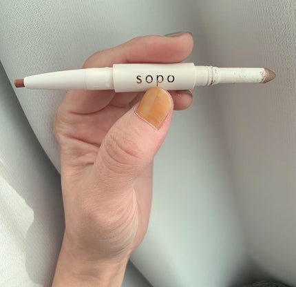 パウダー&ライナー/sopo/スティックアイシャドウを使ったクチコミ(4枚目)