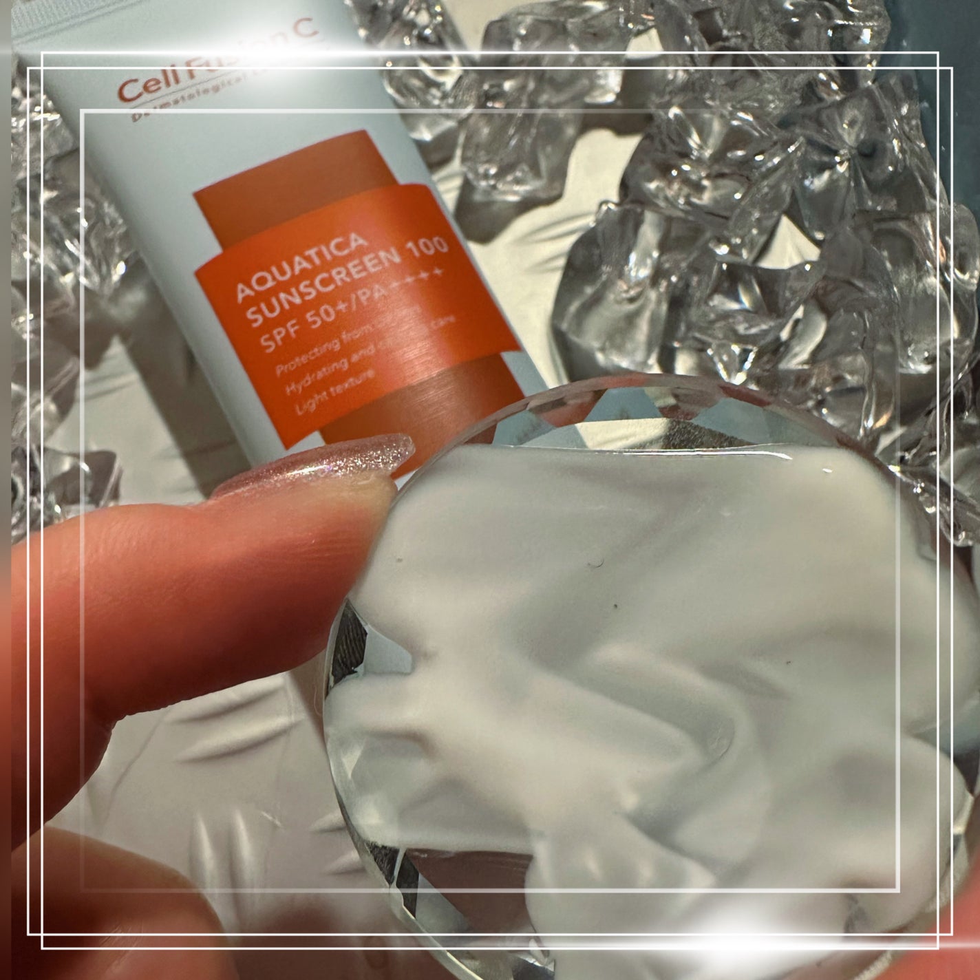 アクアティカサンスクリーン100/Cell Fusion C(セルフュージョンシー)/日焼け止めクリームを使ったクチコミ(4枚目)