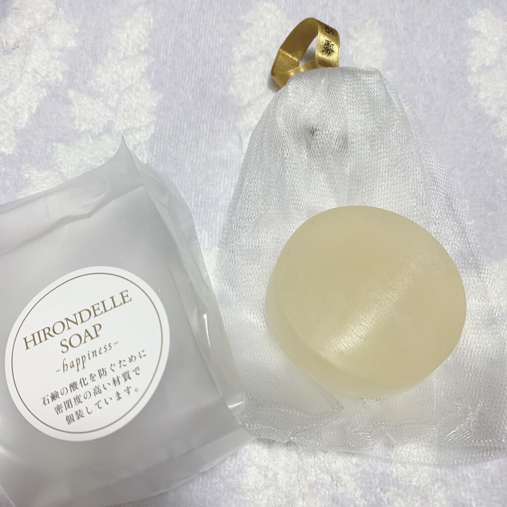 SOAP Happines/HIRONDELLE/洗顔石鹸を使ったクチコミ(2枚目)