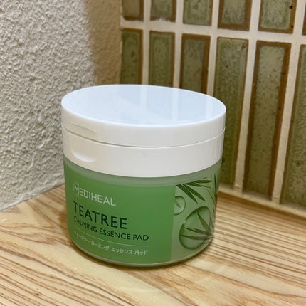 ティーツリーカーミングエッセンスパッド/MEDIHEAL/トナーパッドを使ったクチコミ(1枚目)
