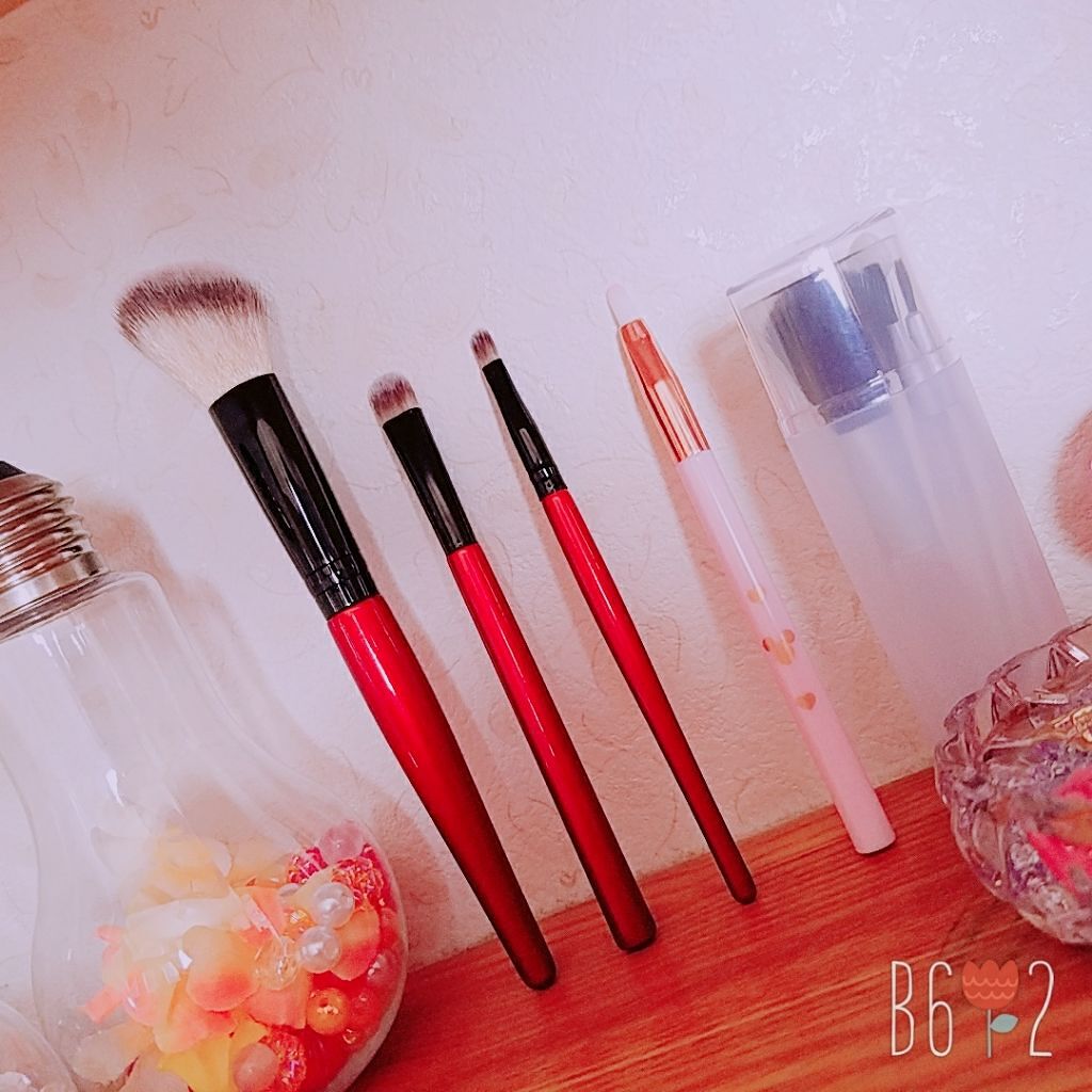 春姫 チークブラシ/DAISO/メイクブラシを使ったクチコミ(1枚目)