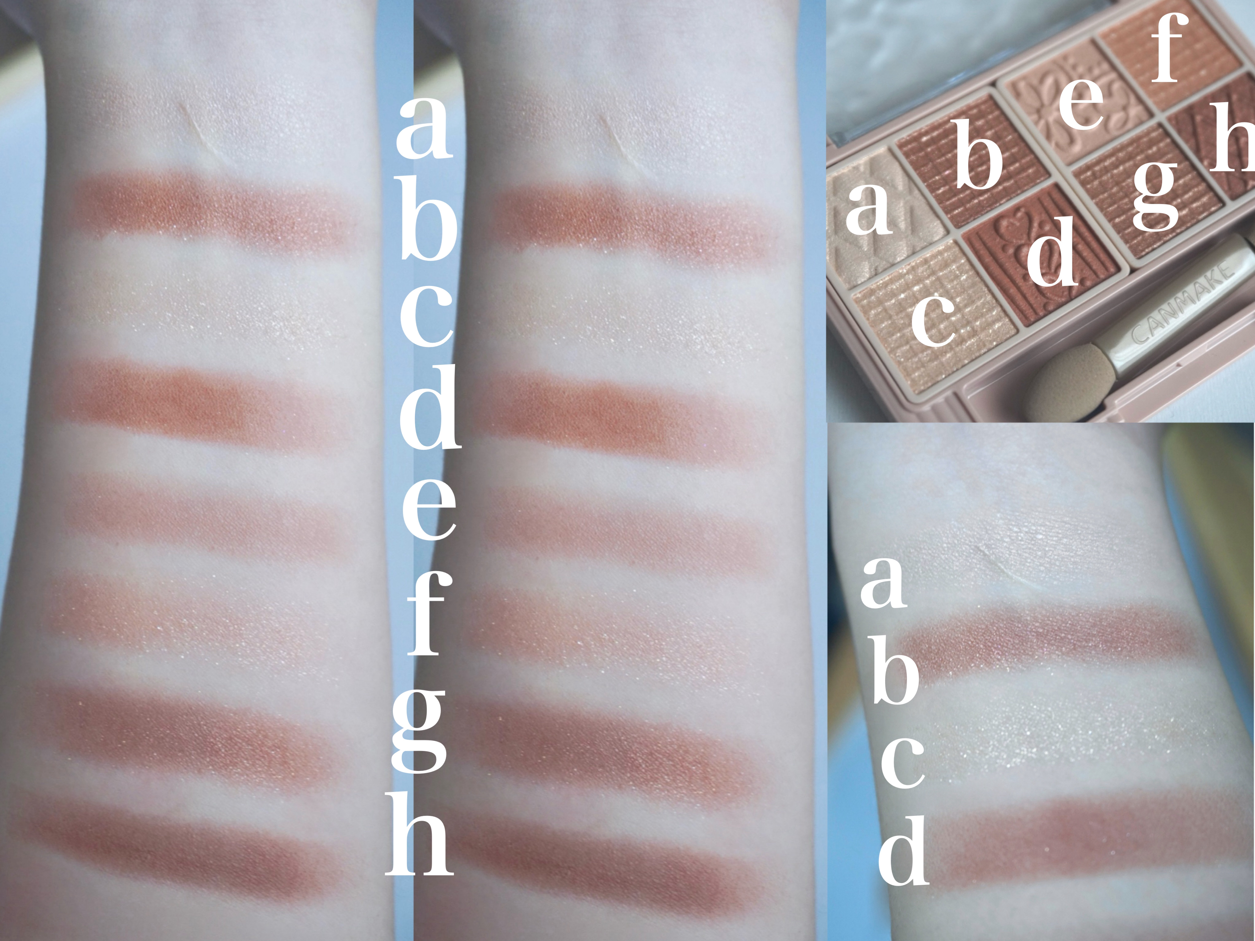 プティパレットアイズ/キャンメイク/パウダーアイシャドウを使ったクチコミ（2枚目）