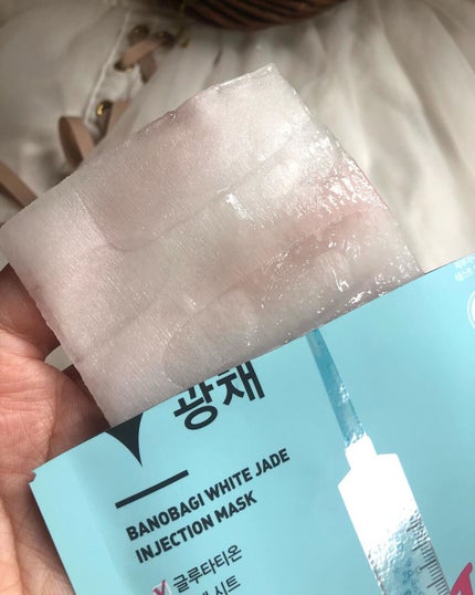 ウォーターグロウ インジェクションマスク/BANOBAGI/シートマスク・パックを使ったクチコミ(2枚目)