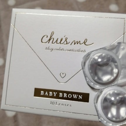 Chu's me 1day/Chu's me/ワンデー(1DAY)カラコンを使ったクチコミ(1枚目)