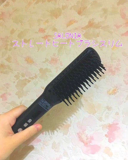 ストレートヒートブラシ スリム /SALONIA/ヒートブラシを使ったクチコミ(1枚目)