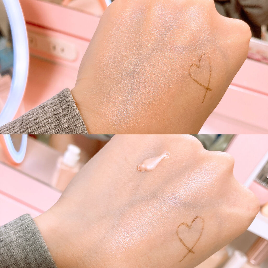 ル ブラン ロージー ドロップス/CHANEL/リキッドハイライトを使ったクチコミ（3枚目）