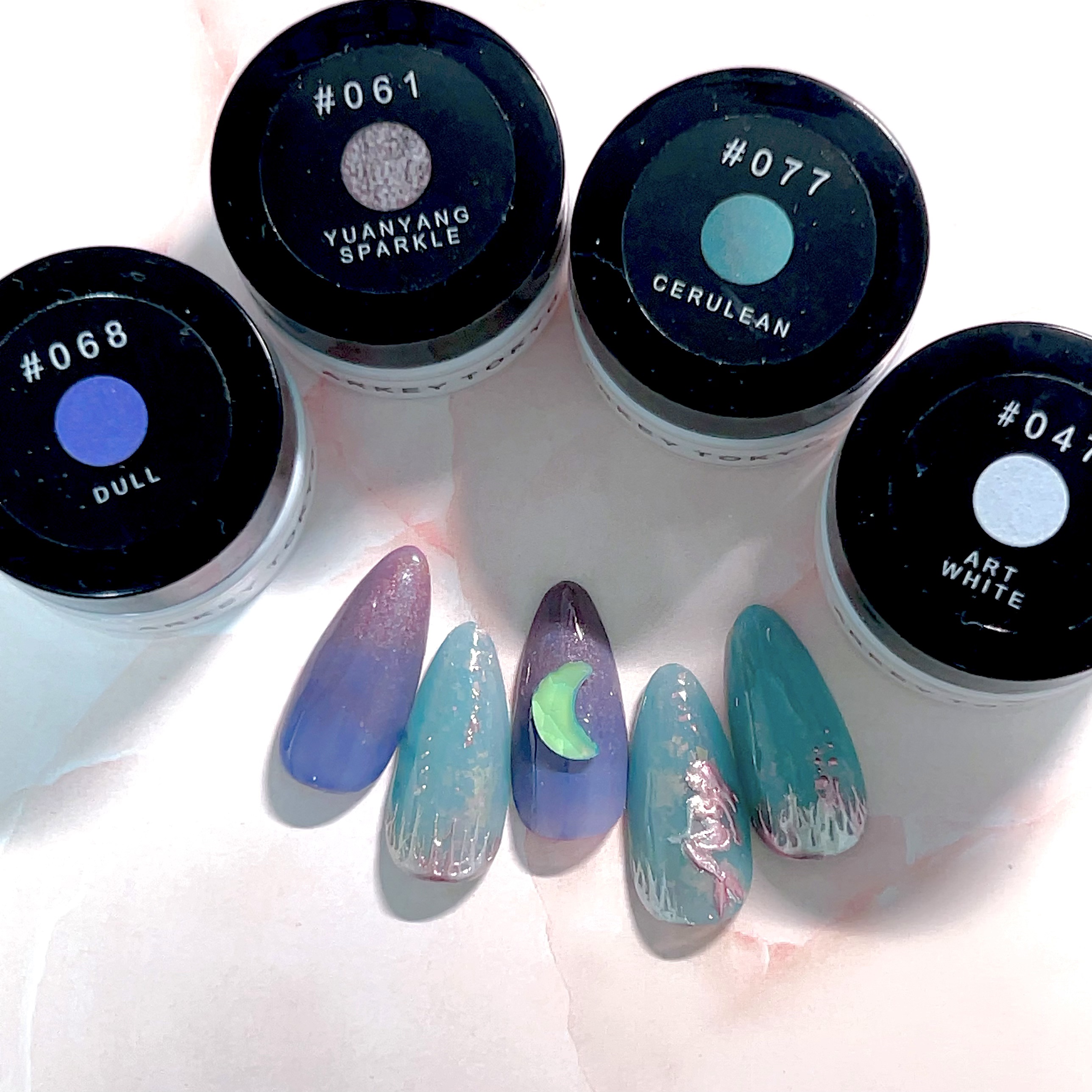 トリコカラージェル/ARKEY TOKYO/ジェルネイルを使ったクチコミ（2枚目）